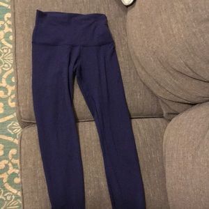 Lulu lemon Align leggings in navy blue